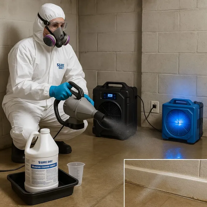 Sanitization and Odor Removal process in Kane County, IL