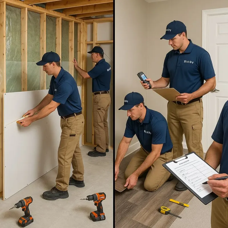 Repairs and Reconstruction process in Kane County, IL
